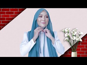 8 GAYA CANTIK – TUTORIAL HIJAB PASHMINA TALI SIMPEL DAN MUDAH PALING CANTIK KEKINIAN