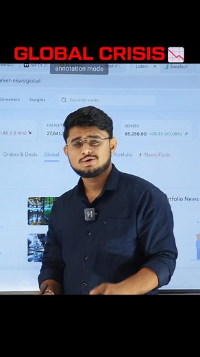 Global stock Market Crash 📉 #stockmarket #sharemarket #stockmarketindia | Earning With Palash