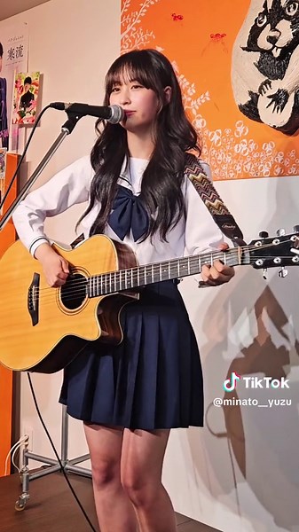 2024.06.18 インストアライブ @音楽処 #湊ゆず #ヤマアラシ #シンガーソングライター #弾き語り #高校生 #live #おすすめ #北海道 #音楽処