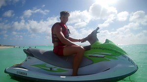 Waverunner fun on June 4th at Eagle Beach. | Delphi Watersports | Facebook