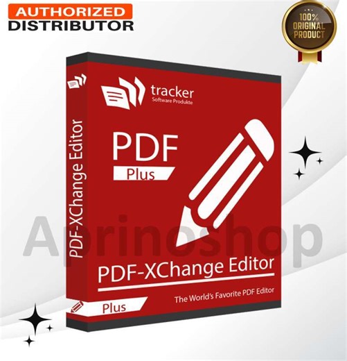 Promo Pdf Xchange Editor/ Editor Plus Original License Key - Editor Diskon 13% Di Seller Aprinoshop Official Store - Gudang Aprinoshop Tangerang - Kab. Tangerang | Blibli