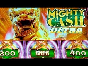 Ryan Richard Slots "Mighty Cash Ultra" Slot Machine at Potawatomi Hotel & Casino