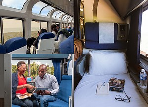 Why Fly During the Holidays, When You Can See the West Coast in an Amtrak Coast Starlight Roomette