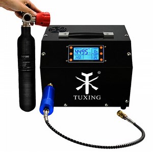 TUXING 4500Psi/300Bar Pcp Air Compressor Portable PCP Air Pump with LCD Display | eBay UK
