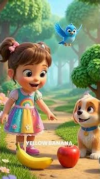 🌈 The Magical Rainbow Adventure 🌈 | Colors Learning Story for Kids | 3D Cartoon