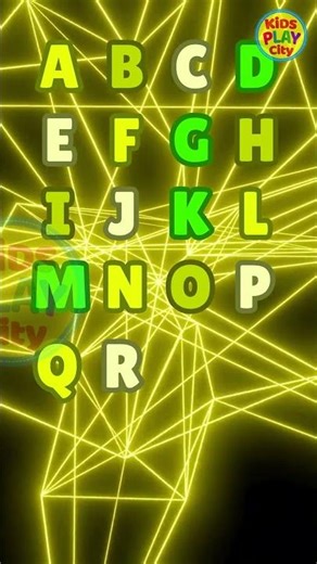 Learn the ABC Alphabet Song 🎵 A–Z Letters for Kids 🔤 Fun Sing Along Learning | Kids Play City