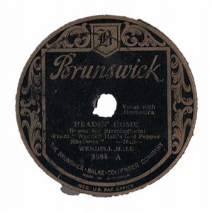 Wendell Hall - Old Fashioned Locket / Headin' Home (Bound For Birmingham)