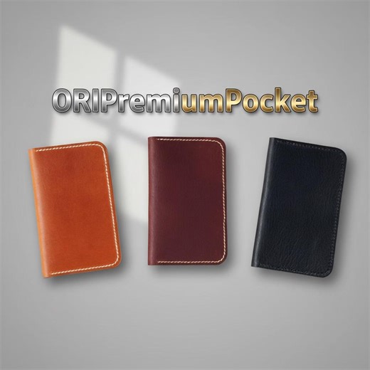 Egetable Tanned Leather Field Notes Cover – Hand-stitched Notebook and Wallet Holder With Free Personalization - Etsy