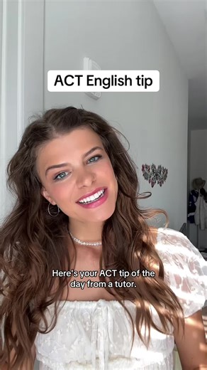 I’m teaching an ACT English Crash Course on Zoom on Saturday, Feb 7!📚 you can find more info at the link in my bio😊 #actenglish #acttips #acttest