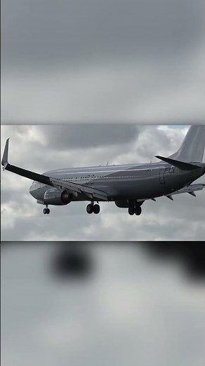 HARD Landing - Fly4 B737-800 Landing at Norwich Airport