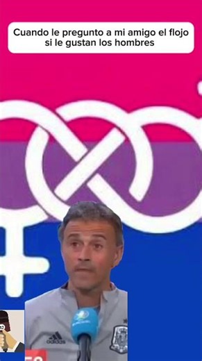 Luis Enrique's response regarding his orientation: "Maybe yes... or maybe no" 🤷‍♂️⚽😂
