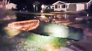 437 reactions · 669 shares | A massive sinkhole is threatening homes...