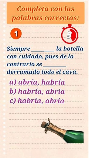 ✅ Test de ORTOGRAFÍA [palabras HOMÓFONAS, tildes] #lenguaespañola #eso #ortografía #bachillerato