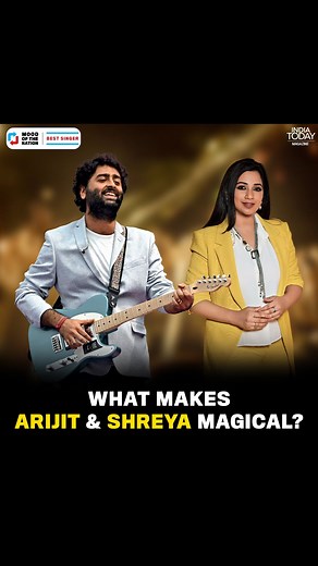 According to the 2024 India Today Mood of the Nation poll, Arijit Singh is the undisputed king of male playback singing; Shreya Ghoshal retains melody queen status among women artists. For the full results of India Today’s 2024 Mood of the Nation poll—ranking India’s best across the spectrum, from politics and business to music, sports, movies and more—check out this week’s issue : www.indiatoday.in/magazine #MoodOfTheNation #music #arijitsingh #ShreyaGhoshal | India Today
