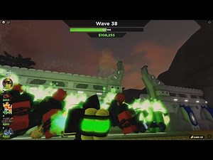 Flamethrower + Support + Farm | Roblox | Tower Battles