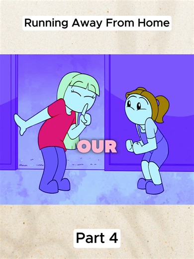 Running Away From Home #anime #animation #cartoon | run away