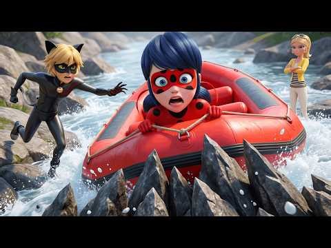 Chloé atrapó a Ladybug en un bote y lo soltó en una corriente rápida 🚤😨