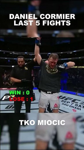 Daniel Cormier’s Last 5 UFC Fights in 60 Seconds