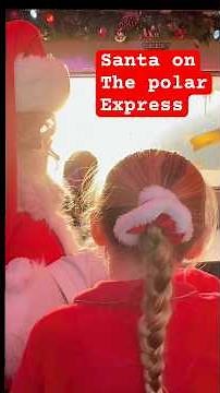 Santa on the polar express #thepolarexpress #santa #fatherchristmas its santa!!!!