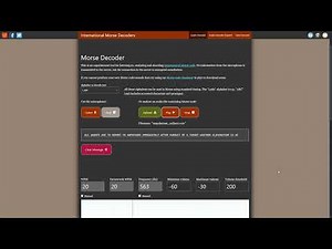 DM_Mannhattan Morse code translation