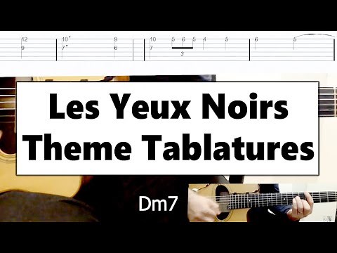 Les Yeux Noirs (Dark Eyes) Tabs for Guitar