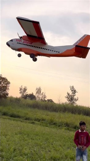 Amazing home made rc plane flying in our village enjoy the flying #automobile