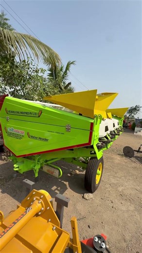 Crop Master Maize header machine #automobile #farming
