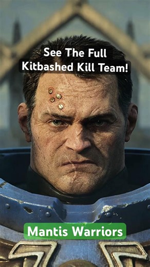 Watch the full video! #warhammer40k #40k #kitbash #spacemarines #hobby #warhammer #killteam #comedy