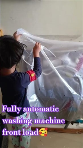 Fully automatic realme techlife frontload washing machine #bestwashingmachine #washingmachine #realm