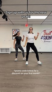 384K views · 4.4K reactions | HAPPY NEW YEAR!! 懶 Promo code: NEWYEAR26 for the at home workouts!! Our app is Beat Boxing Fitness on the App Store, account must be created on the website for promo code use ♥️♥️ | Bev & Haily's Beat Boxing Fitness | Facebook