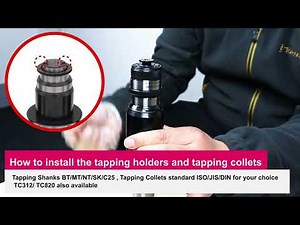 tapping holders and tapping collets