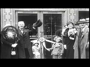 Official opening of the Empire State Building, May 1, 1931