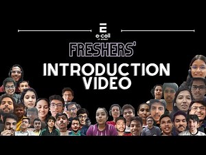 Freshmen Entrepreneurship Intro Video 2021-22 | E-Cell, IIT Bombay