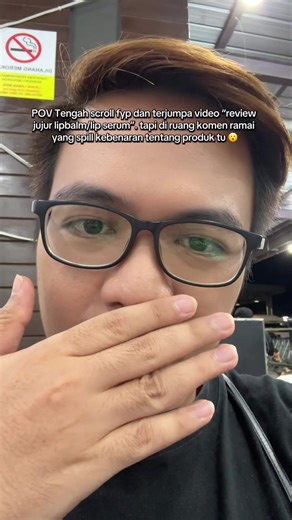 Percaya reviewnya ❌ Percaya yang komen ramai2 ✅ sebab kadang yang post tu pun org2 dari brand tu kan? 🥺 #reviewjujur #beauty #pov #lipbalm #lipserum
