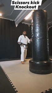 Scissors kick knockout tutorial #mma #martialarts #selfdefense #mixedmartialarts #karate #taekwondo #kickboxing | Self Defence World