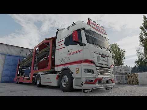 MAN TGX SGD TRUCK TUNING PACK 1.56 ETS2 Mods｜EVR MAN TGX 440 D2676 Euro6｜POV Driving｜ProMods #106