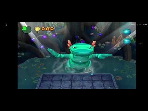 NetherSX2 en Android Frogger: Ancient Shadow en Español #2 Primer Boss del lago