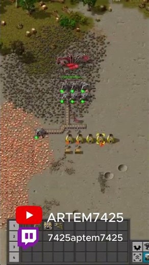 Строительство завода... #game #gameplay #moments #factorio #игры #krastorio