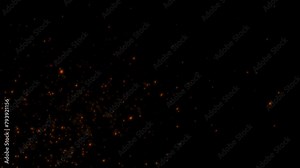 Enhance your video content with this high-resolution fire particles clip. With a PNG background and an Alpha channel, it’s perfect for creating a dramatic effect.