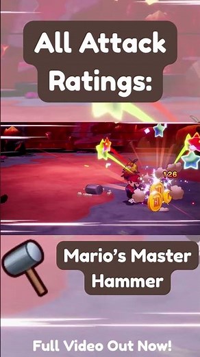 Mario & Luigi: Brothership | Attack Performances: Mario's Master Hammer