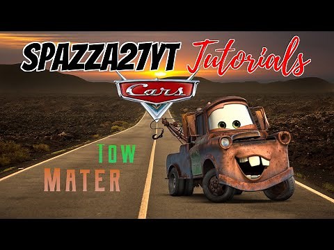 Minecraft Disney Pixar Cars Tow Mater Tutorial