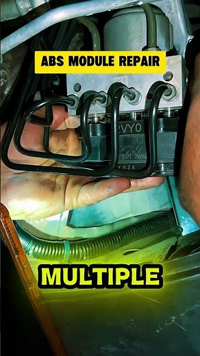 Easy ABS Module Fix That Works 🔧 #automobile #shorts #ABSRepair #brakesystems #CarDiagnostics#repair