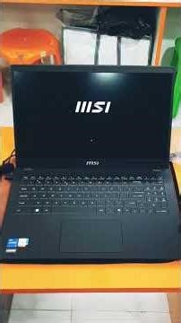 MSI Mordern Series Laptop unbox #laptop #laptopvspc #computer #laptoprepair #techlukus
