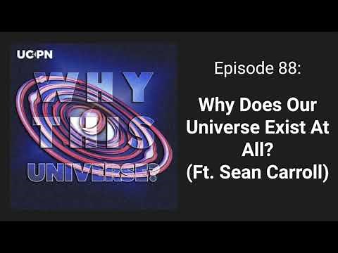 88 - Why Does Our Universe Exist At All? (Ft. Sean Carroll) | Why This Universe Podcast