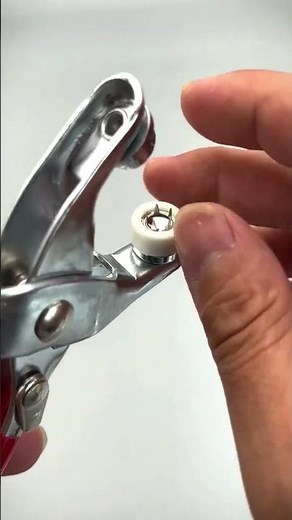 🧰✂️Heavy Duty Snap Button Fastener Pliers Kit for No Sew Button Fixing