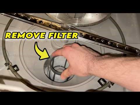 Midea Dishwasher : How to Remove The Filter To Clean It