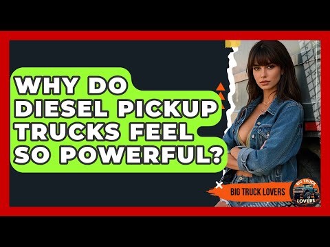 Why Do Diesel Pickup Trucks Feel So Powerful? - Big Truck Lovers