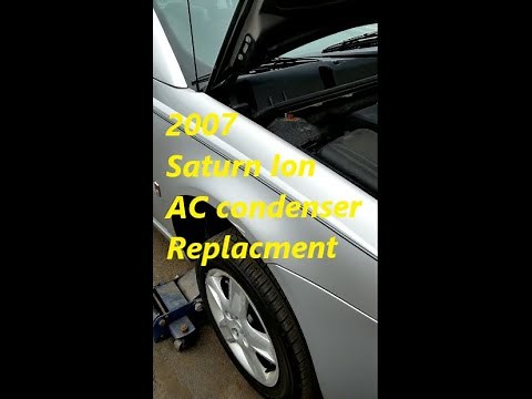 2007 Saturn Ion AC Condenser Replacement