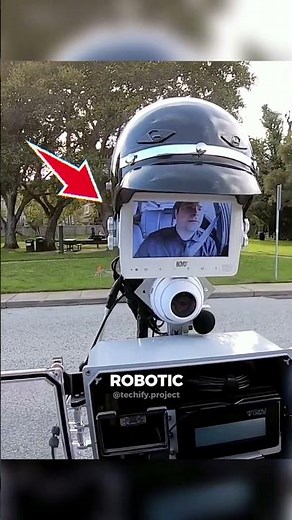 Amazing Robot Police To Handle Traffic Stops