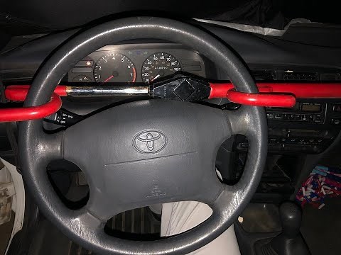 Vehicle Theft Prevention - Steering Wheel Lock #kia #hyundai #toyota #nissan #honda